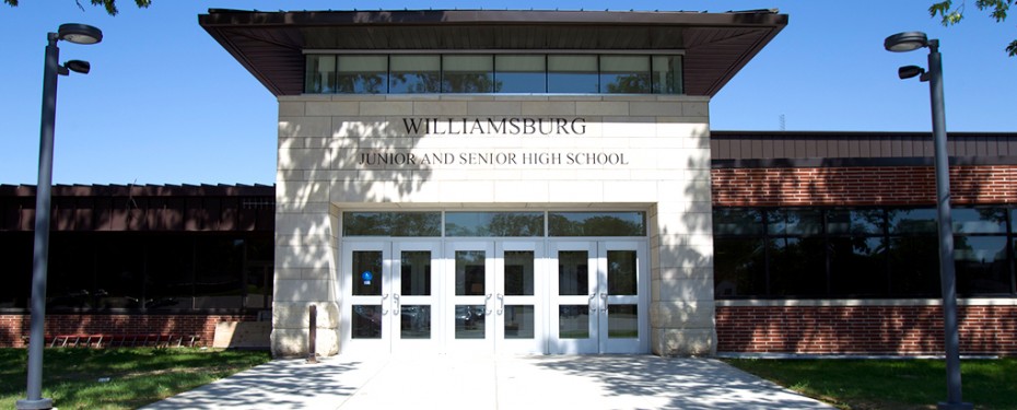 Williamsburg HS Building Entrance