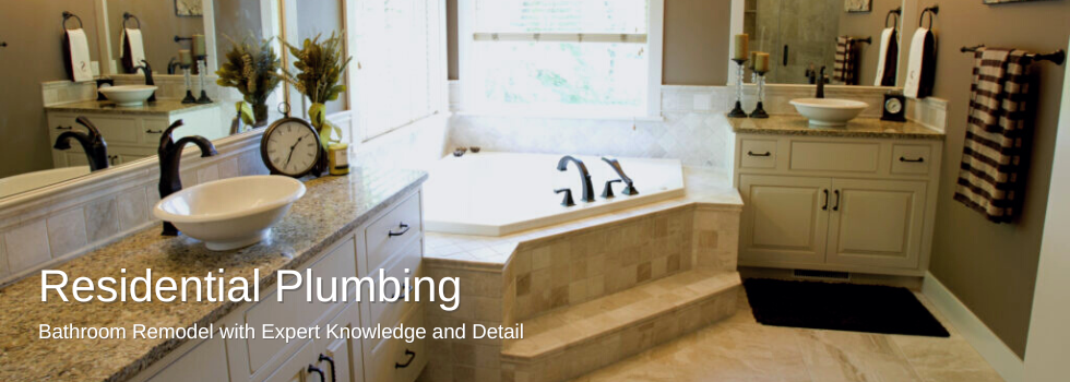 Residential Plumbing Bathroom Remodel
